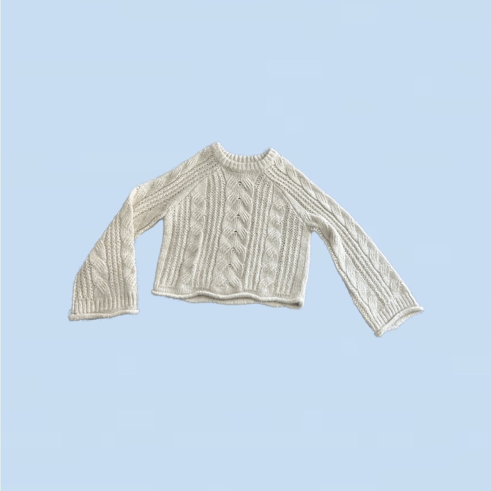 Universal Thread Knitted Cream Sweater Women’s XS